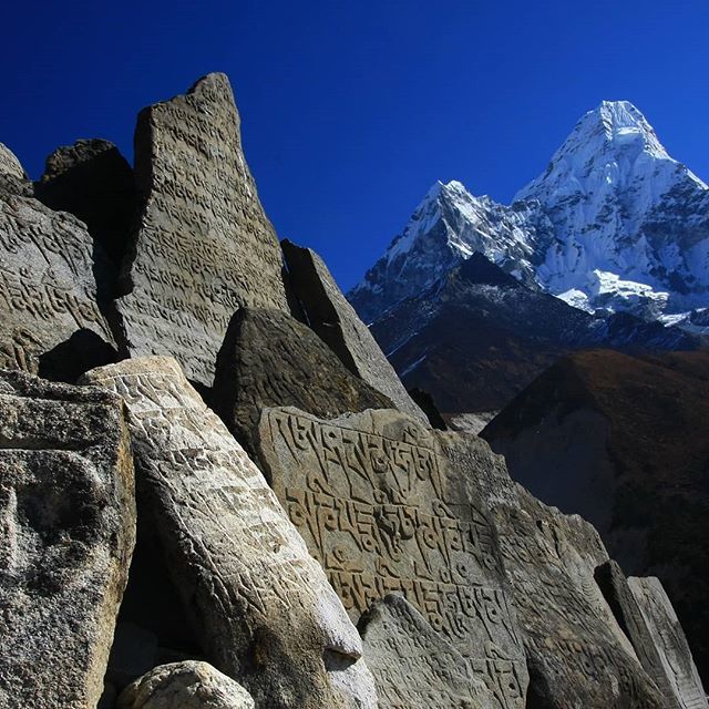 Historical inscriptions Beautiful views of the Himalayan region of Nepal.@nepaltourism.
.
.
. . .
.
#himalayas #himalaya #mountains #himalayancat #travel #himalayangeographic #himalayan #incredibleindia #himalayasarecalling #wanderlust #nepal #india #Pok… bit.ly/2J3MOsX