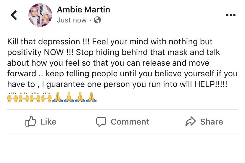 ambernokhalifa_'s tweet photo. #speakup #speakout #inspirationalquotes #motivation #risenotfall #depression πππππππ https://t.co/YNMba3ROw9