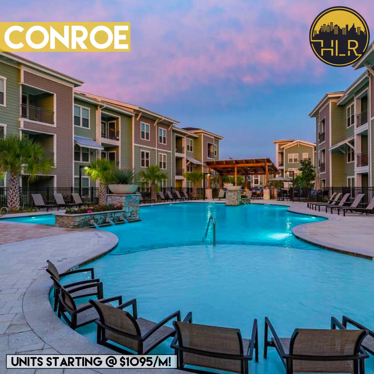 Houstonlxrent's tweet photo. โฒ๏ธ CONROE HOUSTON ๐ก
โฃโฃโฃโฃโฃUnits starting at $1095/m!
Get the best balance between convenience and luxury with concierge services and a great location. Amenities include granite countertops, stainless steel appliances, walk-in closets, w/ w&d included! #conroe #aprtments https://t.co/Iv7fuYcfJ3