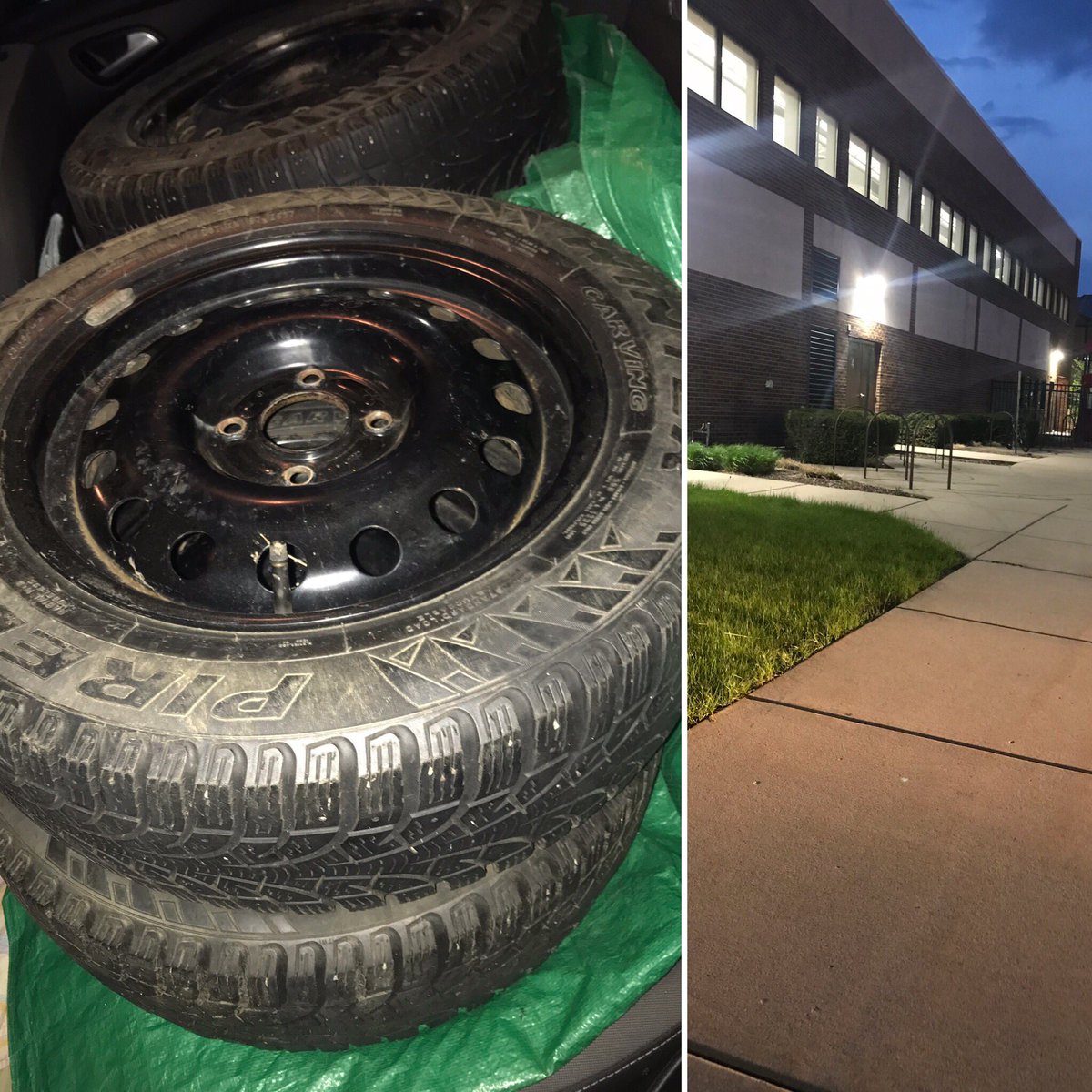 DebraMarzano's tweet photo. So great to be back outside for Integrated Fitness & dragging out those tires for some great functional work tonight! ๐๏ธโโ๏ธ #IFTCamp #OptOutside https://t.co/uiSopPDJee