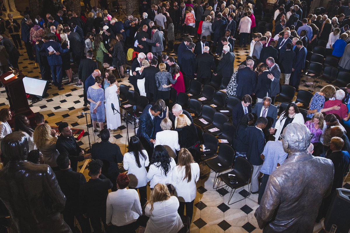 #NationalDayOfPrayer #highlights 

During the National Observance on May 2, 2019 at the Capitol Building dozens of key pastors and faith leaders prayed in groups for awakening in our nation. 

Will you stop and pray for that now?