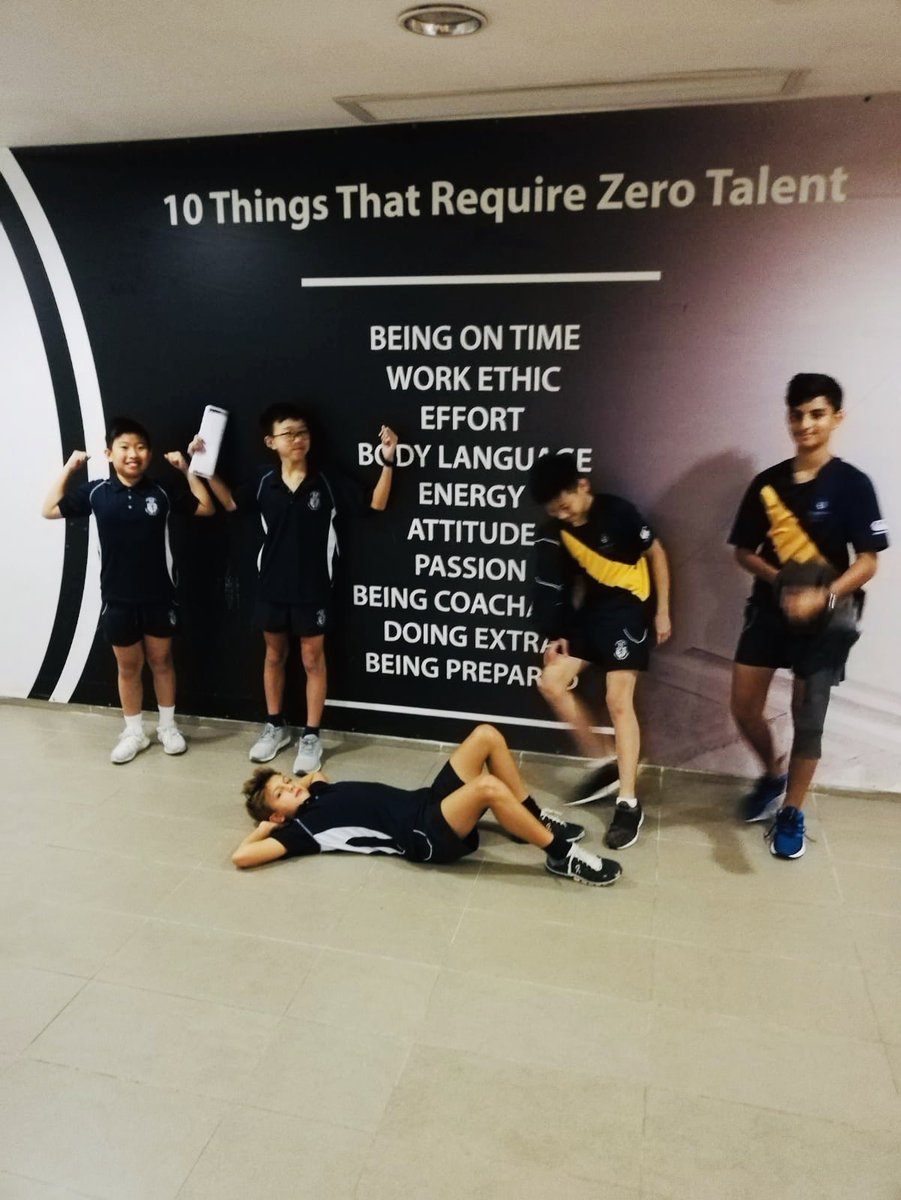 HHKSShackleton's tweet photo. Mr Gayton leads an early morning gym session for the #boysofshackleton boarders, followed by a wake up video learning about the challenges of lactic acid build up! @Harrow_HK @HeadHarrowHK #boysofresilience https://t.co/F3K0lvQ8B0
