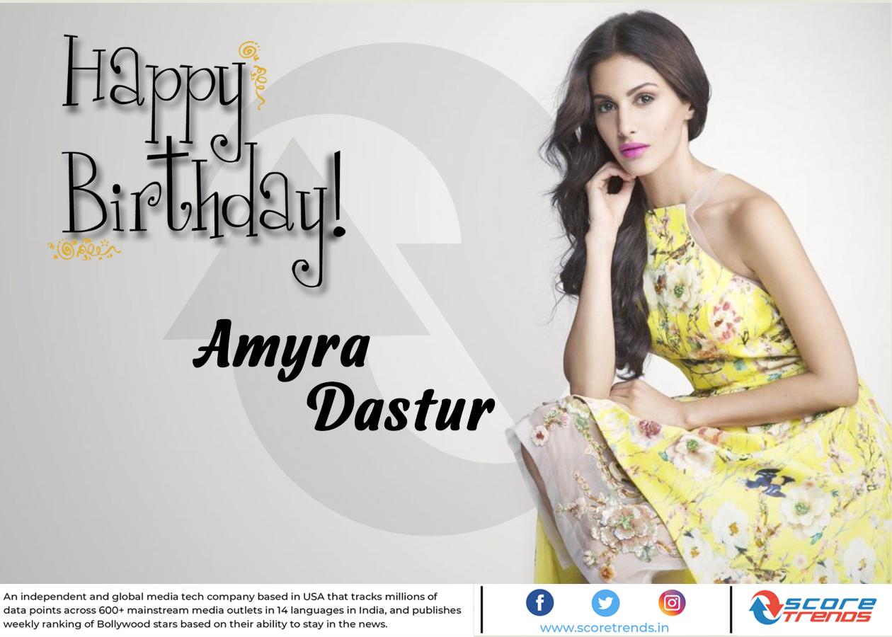 Score Trends wishes Amyra Dastur a Happy Birthday!! 
