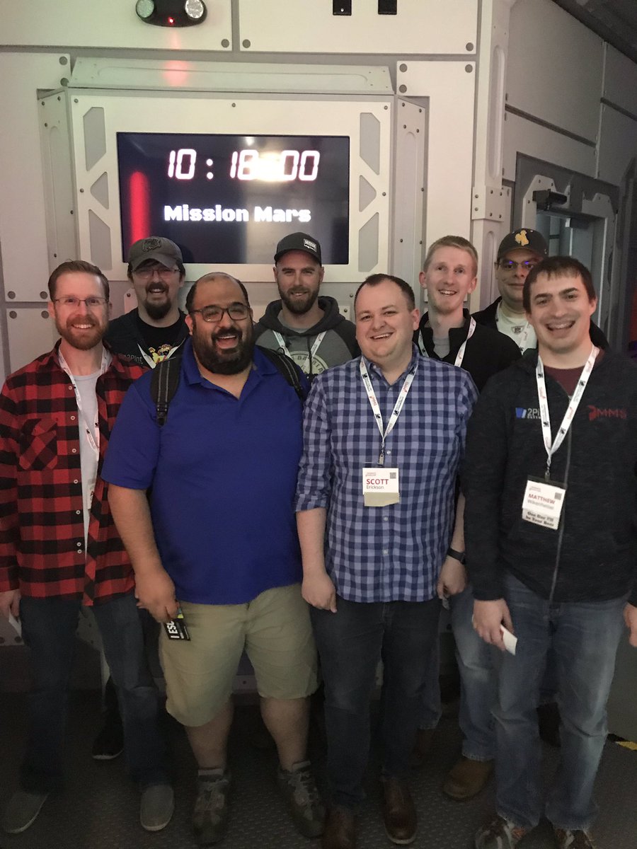 AdamGrossTX's tweet image. We ESCAPED Mission Mars! #MMSMOA