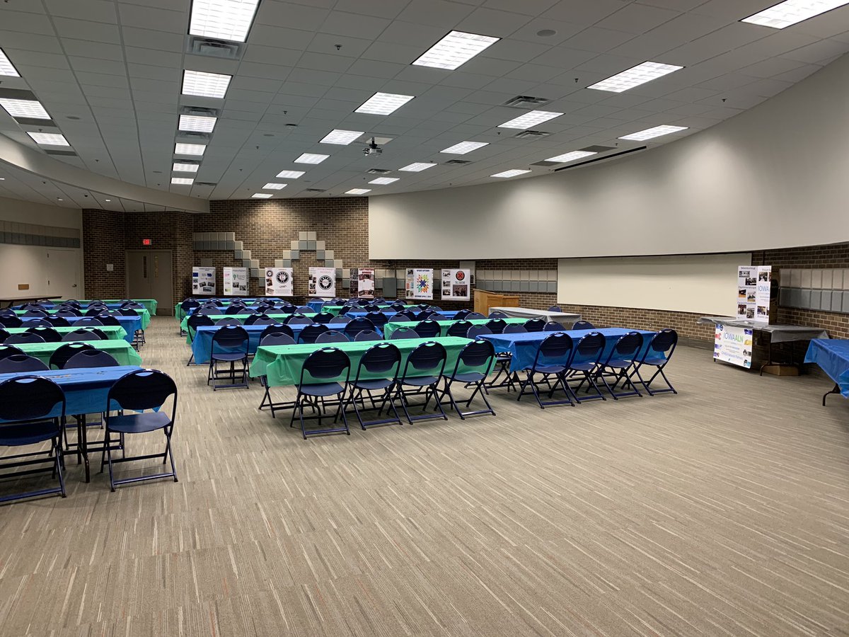 StephLane78's tweet photo. All ready for a day of networking!! Can’t wait to hear the student stories. To think this began with 1 administrator, 1 teacher, 1 student &amp; 1 partner who said......YES! #allinthistogether #authenticlearning #changeagents @slmac880 @LadyMarnold @ksibradio @mrswilliams21c https://t.co/YtZO9uY1s7