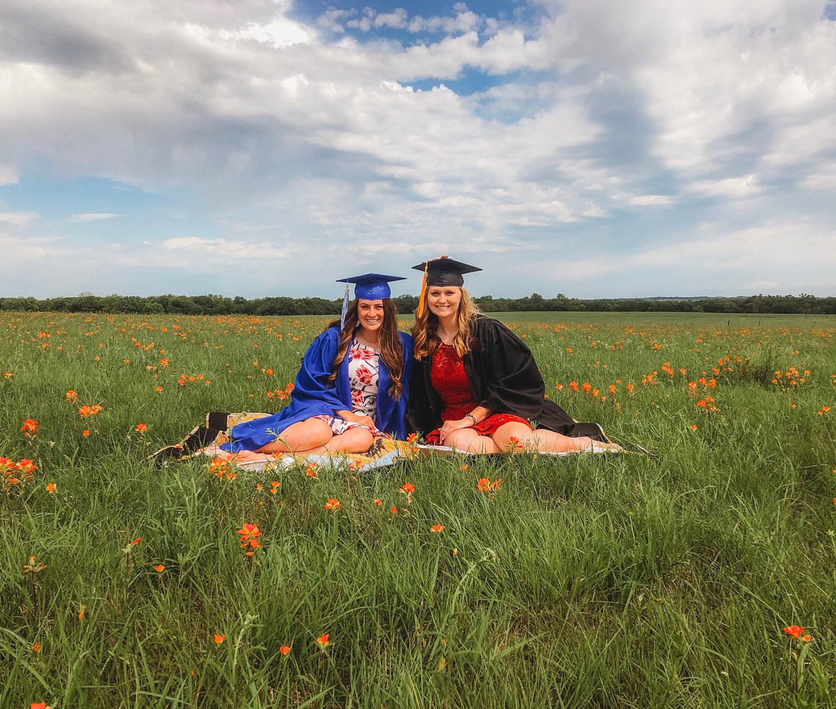 kdodd_4's tweet photo. So proud of my grads.  Ash has worked so hard to get her BSN, RN. Morgan has enjoyed her time at HHS, but it’s time to start her new journey. I’m a proud mom and pray they do everything in life that they want. I just have one request, we can still drop It all &amp; run to concerts❤️ https://t.co/wX6B3TSB4e