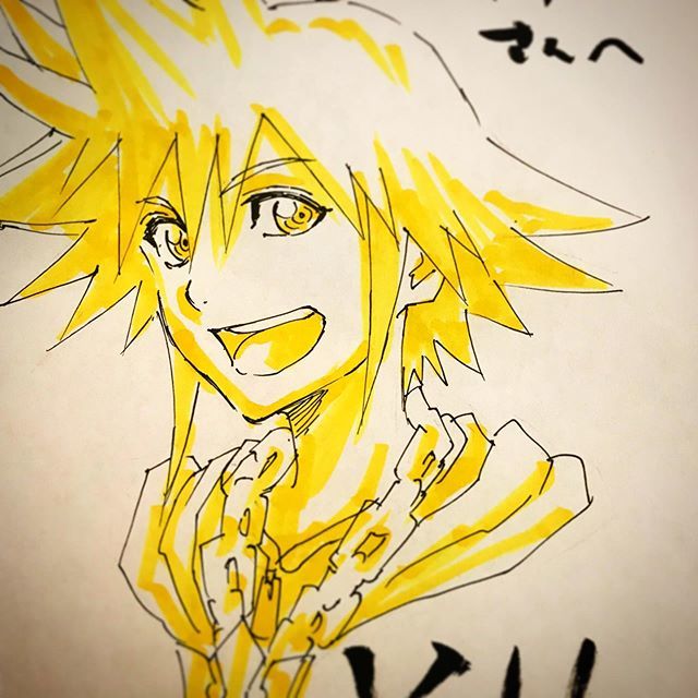 ソラ(キングダムハーツ) 「#ficzone #spain #granada #kingdomhearts 」|Masashi Kudo 工藤昌史のイラスト