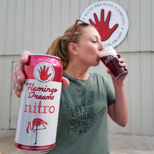 LeftHandBrewing's tweet photo. One for me. One for you. Now hiring beertenders who wanna serve up damn good beer and drink it, too. https://t.co/sicx3V7YHn
#LeftHandBrewing #EmployeeOwned #RighteouslyIndependent #FlamingoDreamsNitro #jointheflock #Anniversary https://t.co/XmisDxUNGl