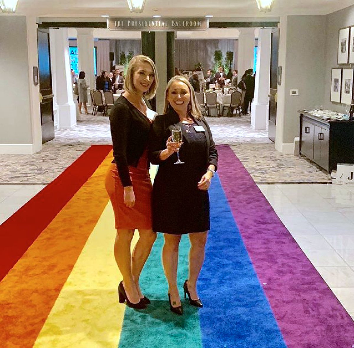LitivateRep's tweet photo. These #LitivateLadies had an amazing night at the #THLA Annual Awards and Installation Dinner April 25. Thank you Tom Homann LGBT Law Association! 🤩🏳️‍🌈👏 #THLA2019 #LoveIsLove #SanDiegoLawyers #LawyerLife https://t.co/MnRQFbh2B0