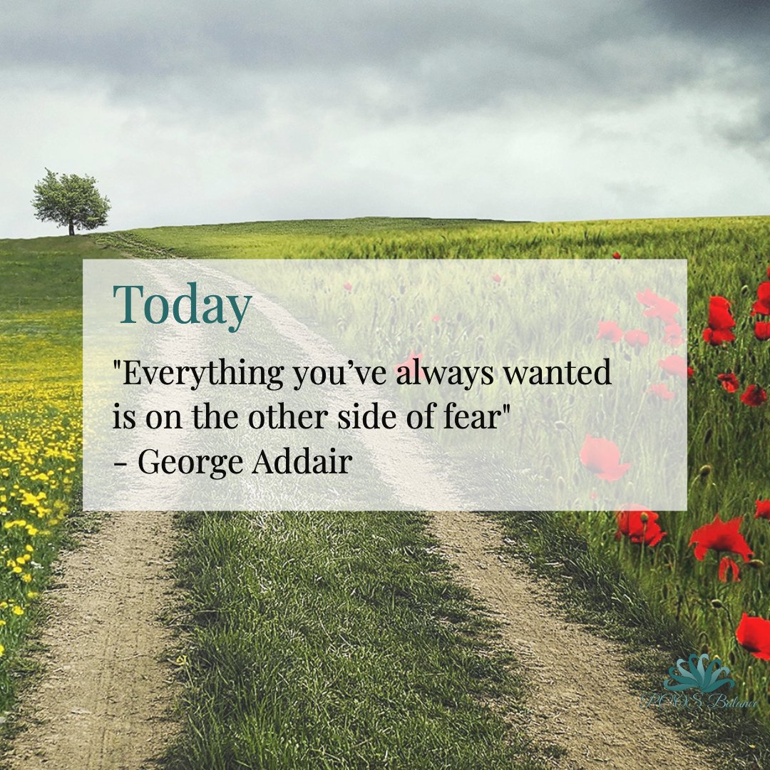 Fear is powerful, but defeatable. Find that other side of fear!