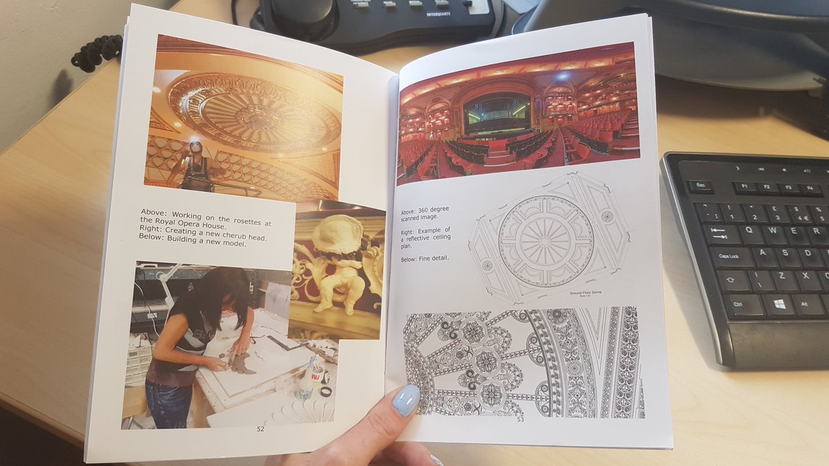 DesignBristol23's tweet photo. Excited today to see some of our #drawings featured in the #frankmatcham society journal Ed 6 supporting an artical about Chairman and Owner David Harrison of @HaylesandHoweUK #teamwork #architecture #history #ceilings #architect #designer #plaster https://t.co/jO9kTVMrNk