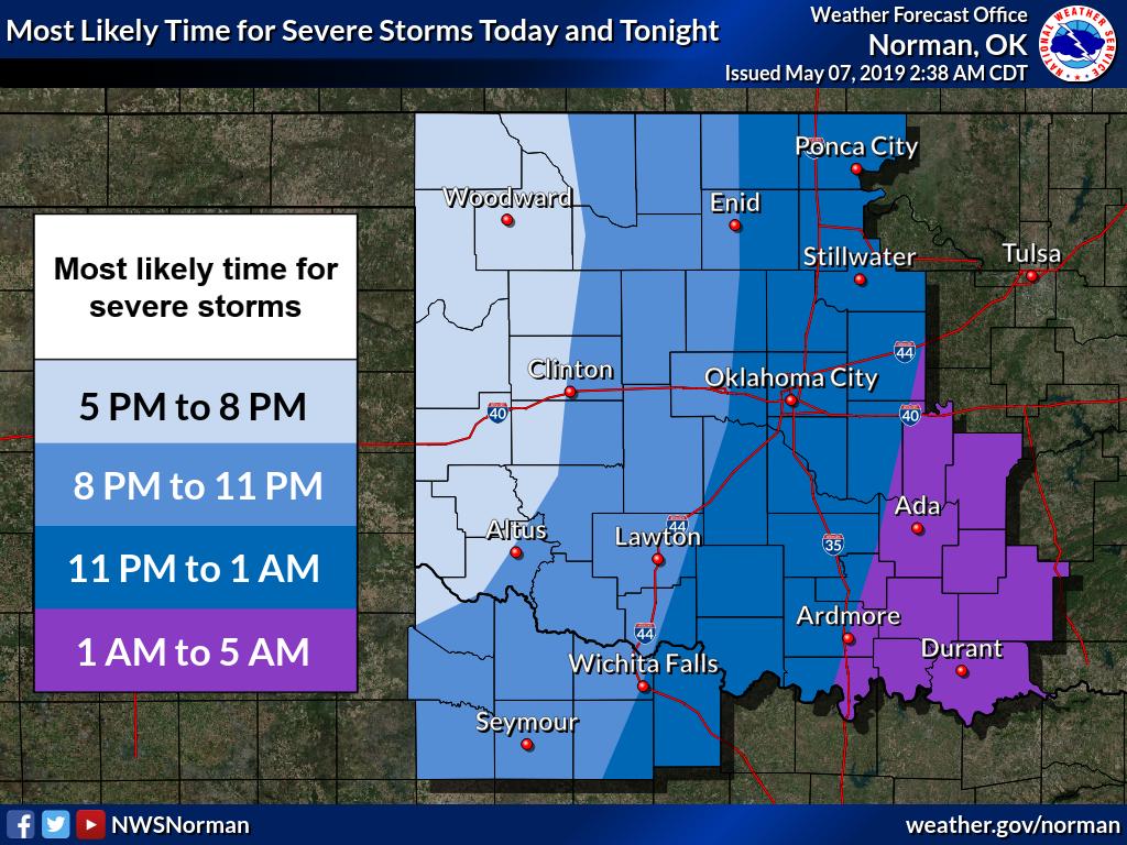 NWS Norman on Twitter "It looks to be a busy weather day and one in
