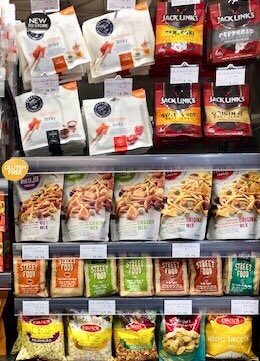Excited to see <a href="/meatsnacksgroup/">Meatsnacks Group</a> #salmonjerky at @Spinneys_Dubai. A unique product, high in protein &amp; omega 3 and gluten free! The first of it’s kind in this region &amp; a great alternative to the usual beef jerky. And... it comes in several flavours too! <a href="/DITIscotland/">Directorate for International Trade and Investment</a> #ScotlandIsNow