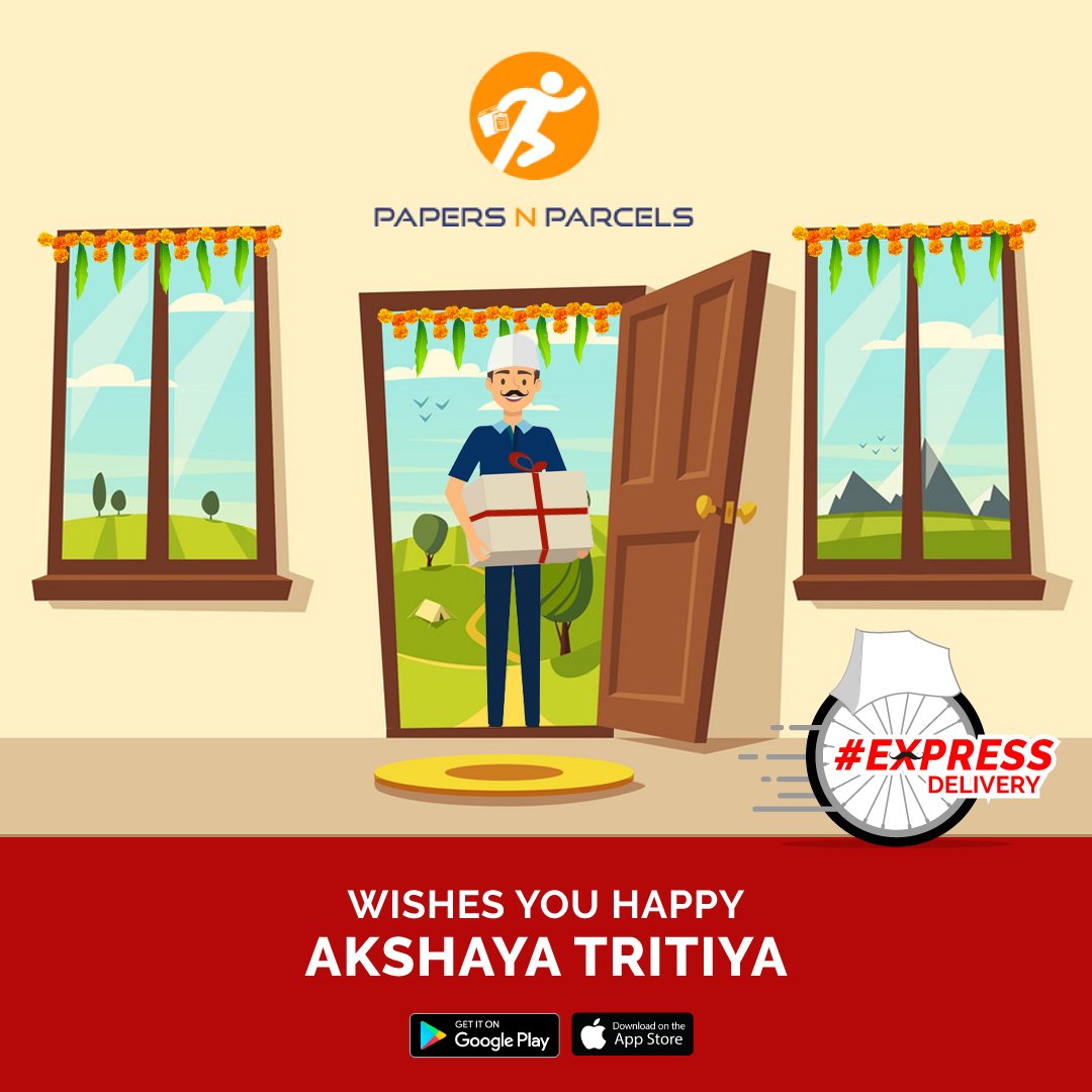 papersNparcels's tweet photo. We wish you all a very happy and an auspicious Akshay Tritiya #PapersnParcels #AkshayaTritiya https://t.co/1RTx6oIILJ