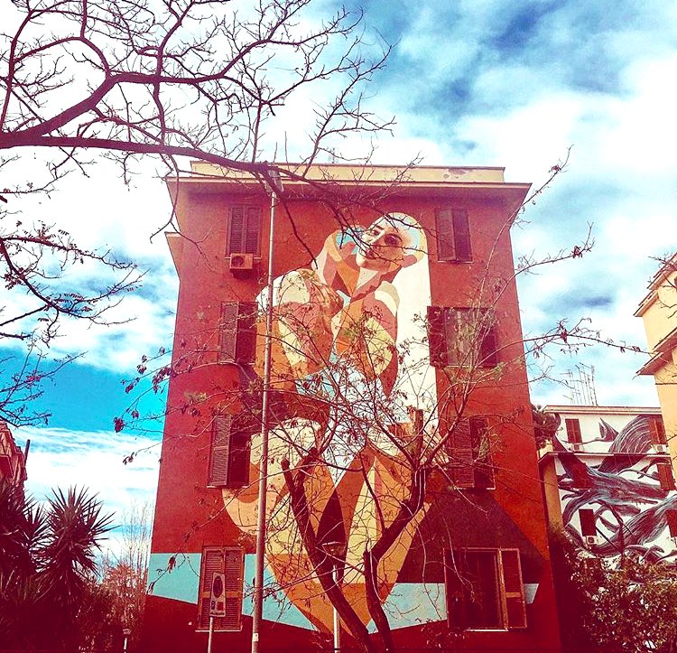 streetcnina's tweet photo. Tormarancia #roma #rome #italy #streetart #urbanart #murals  #photo  #graffiti #urbanart  #art #photograffiti #photography #photostreetart #stencil #viaggiare #travel https://t.co/gyeIhpjL4R