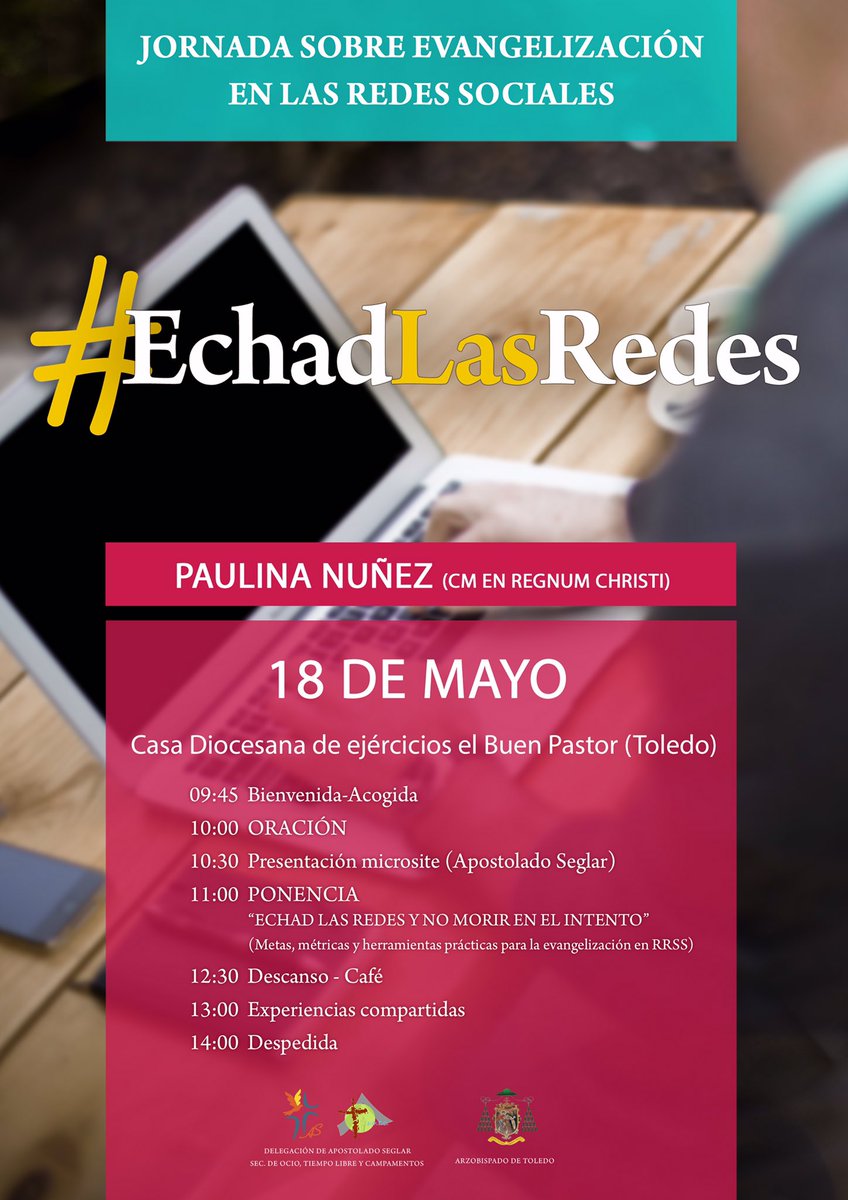 El sábado 18 de #Mayo; tienes una cita con <a href="/entreotrasideas/">Paulina Nuñez</a> 
 👉🏽 Evangelización en las RRSS

“Internet es un don de Dios” 
      (Papa Francisco)