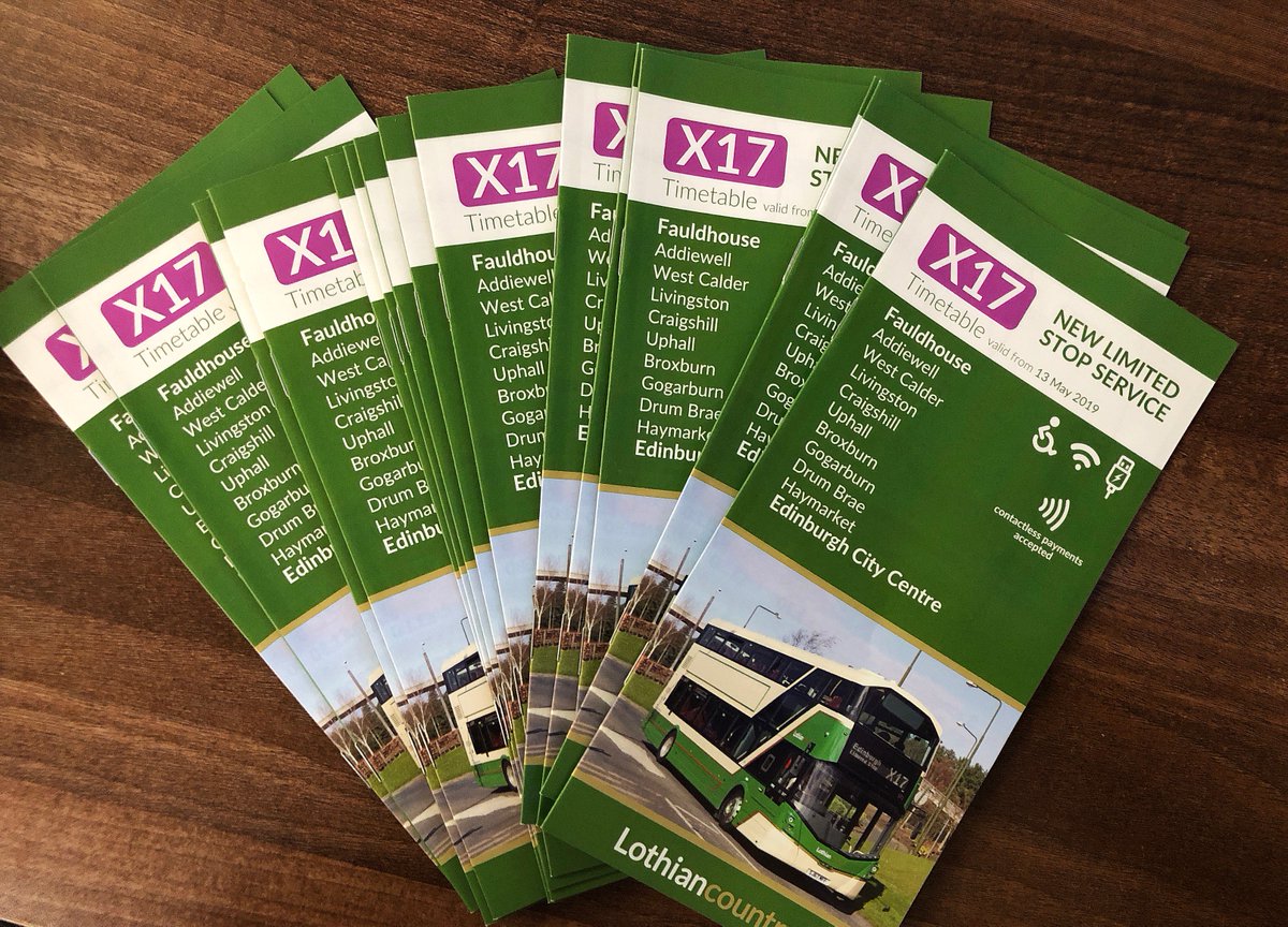 LothianCountry's tweet photo. Good News Everyone!
The timetables for our NEW Service X17, which starts on Monday have arrived!
#serviceX17 https://t.co/OD4wHwYwJX