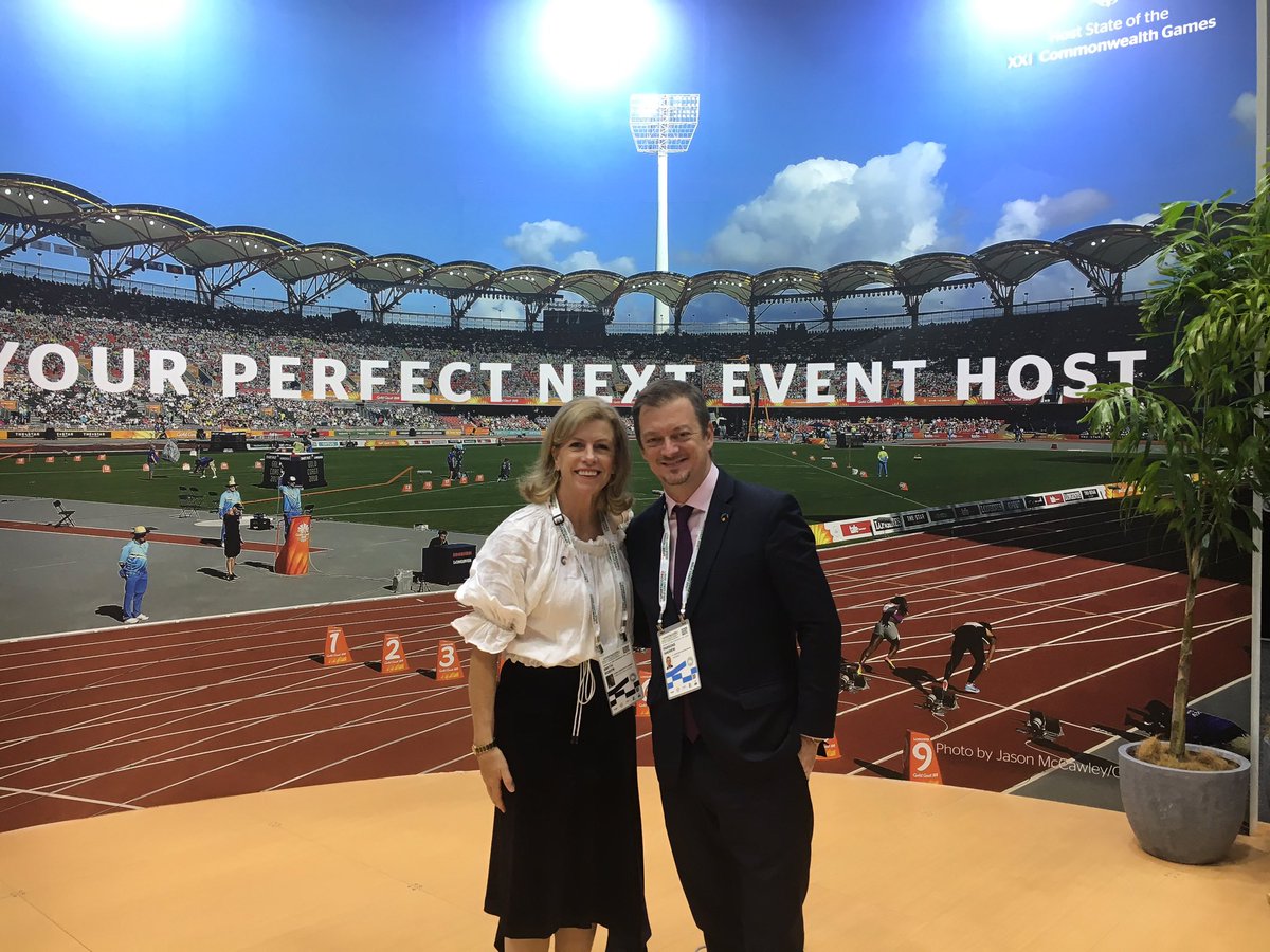 #SportAccord Andrew Parsons visiting Queensland and talking about his visit to <a href="/globalgames19/">Global Games 2019</a> in October 2019 in Brisbane