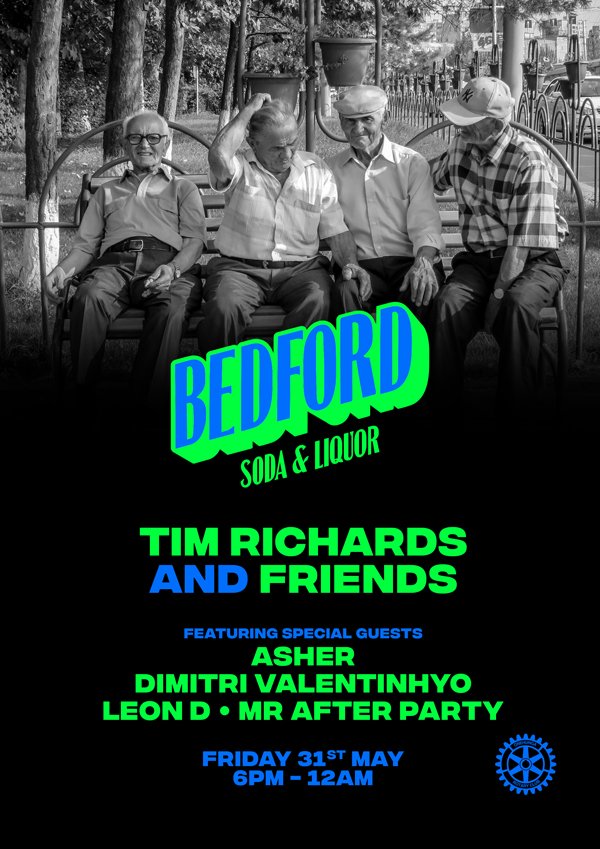 TIM RICHARDS AND HIS FRIENDS - IN ORDER OF FRIENDSHIP