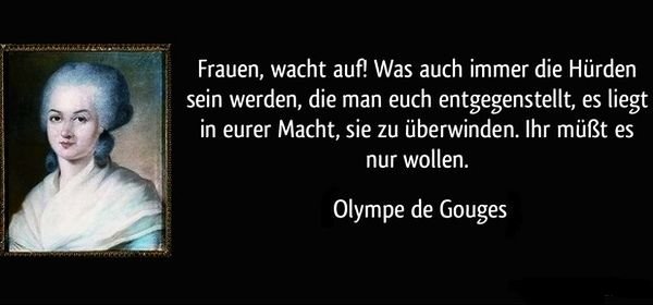Letnapark's tweet image. Olympe de #Gouges *7.5.1748 Die “Erklärung der Rechte der Frau” 1791 geht über die Erklärung von 1789 hinaus, fordert Menschenrechte für Alle; @ReclamPresse /