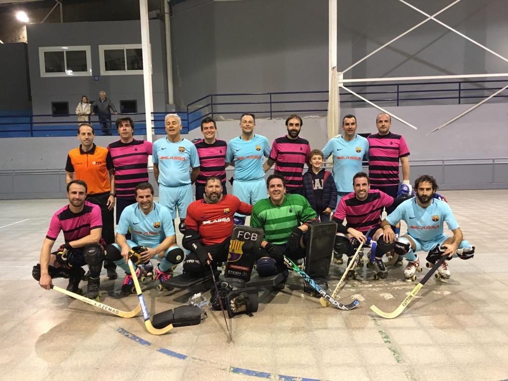 FCBeterans's tweet photo. Victoria contundente en nuestra visita al @CTBarcino por 0-5, Gaby 2, Marc, David y Toni nuestros goles! Gran “rosco” del JR De Moya! #FinalFourYaEstaAqui #OldLeague #Liderus #ATopeeeee https://t.co/1cdgdBo68R