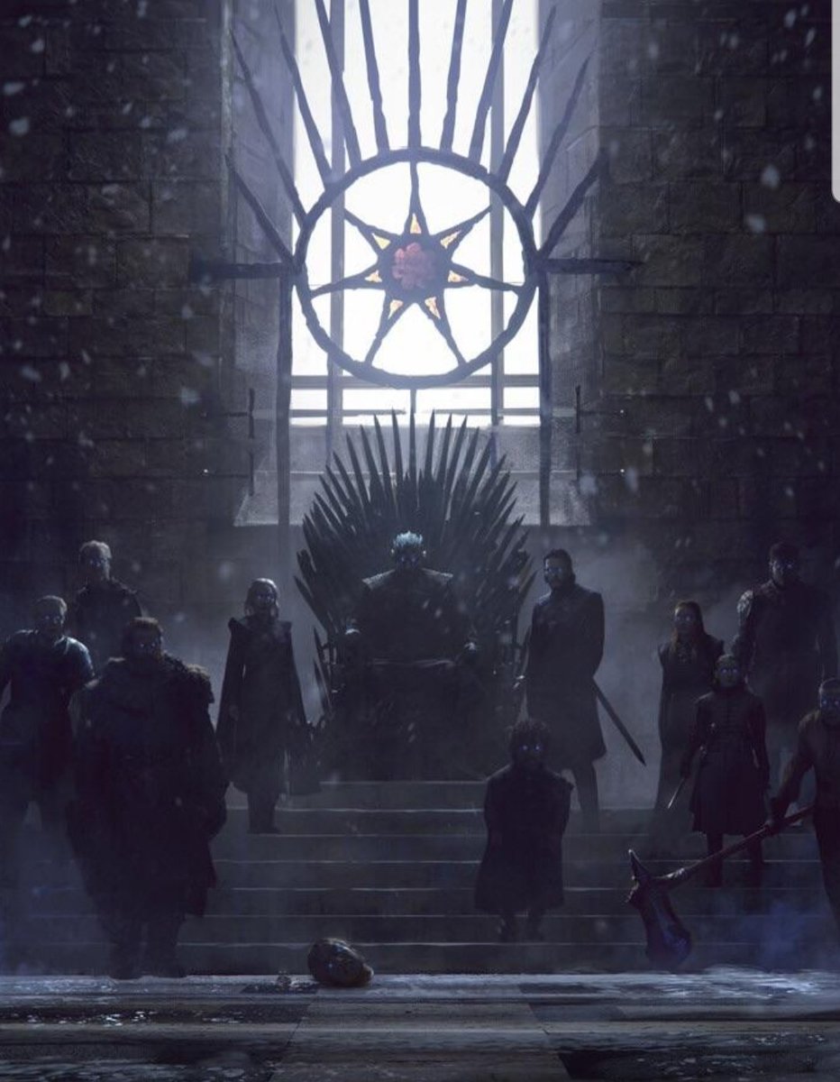 Beandoodly's tweet photo. This ending would have subverted my expectations. #GameofThrones https://t.co/eavio1QbXJ