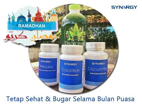 Selamat menunaikan Ibadah Puasa buat temen-temen semua yang menjalankan.
Jaga tubuh tetep sehat dan bugar dengan Nutrisi dari Detox Your Body 👌💗💗