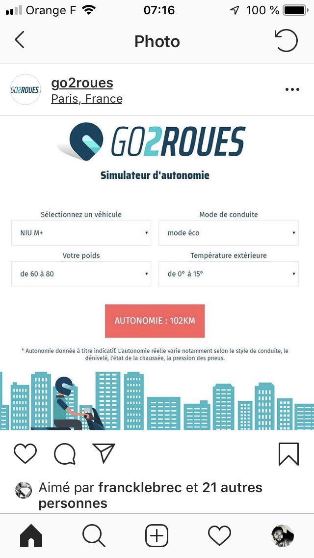 CMgo2roues's tweet photo. Et vous votre scooter électrique il a quelle autonomie? https://t.co/lt18bd6GYe