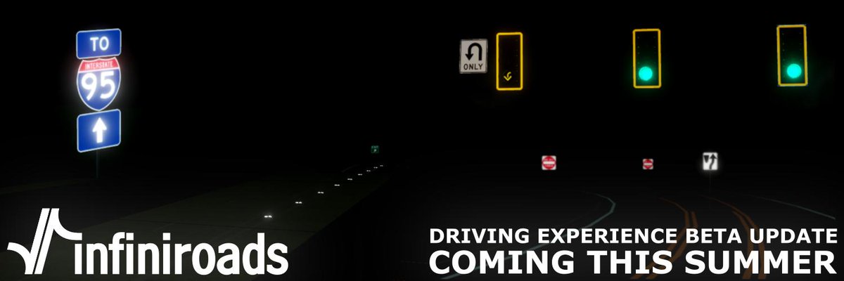 Reflective road equipment, improved handling, smooth driving, first person camer, improved sound system, better lighting, and optimizations ALL COMING THIS SUMMER!