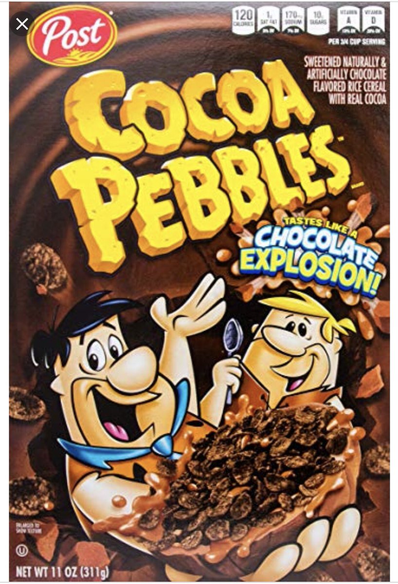 Rt for fruity pebbles. like for cocoa pebbles 👀