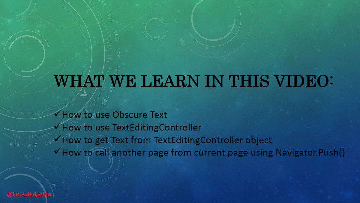 KnowledgeIDE's tweet image. Validate Login page using below properties.
Please see below video for more clarification.
youtu.be/PKm6Wvnn5ew
#flutter #fluttertutorial #flutterdeveloper #flutterblogger #flutterforbeginners #knowledgeide #subscribeforknowledgeide #YouTube