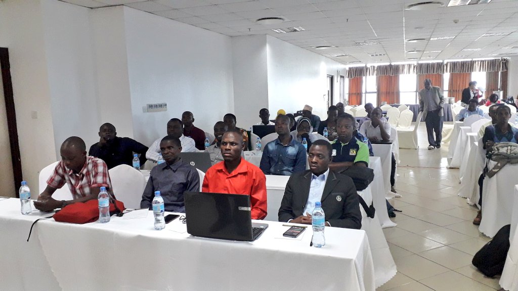 FCSTZ's tweet photo. MYG Training:Sessions aims to enhance grant management training to grantees in;
 •Understanding their responsibilities in implementing and measuring performance of projects 
•Complying with @FCSTZ grant requirements
•Managing grant finances
#Partnerships4dev
#Tanzania https://t.co/kGqPs9HFJt