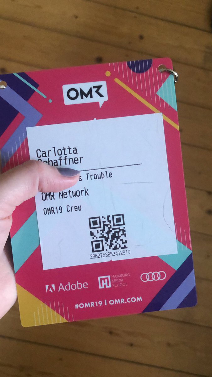 Zuständig für Trouble #OMR19