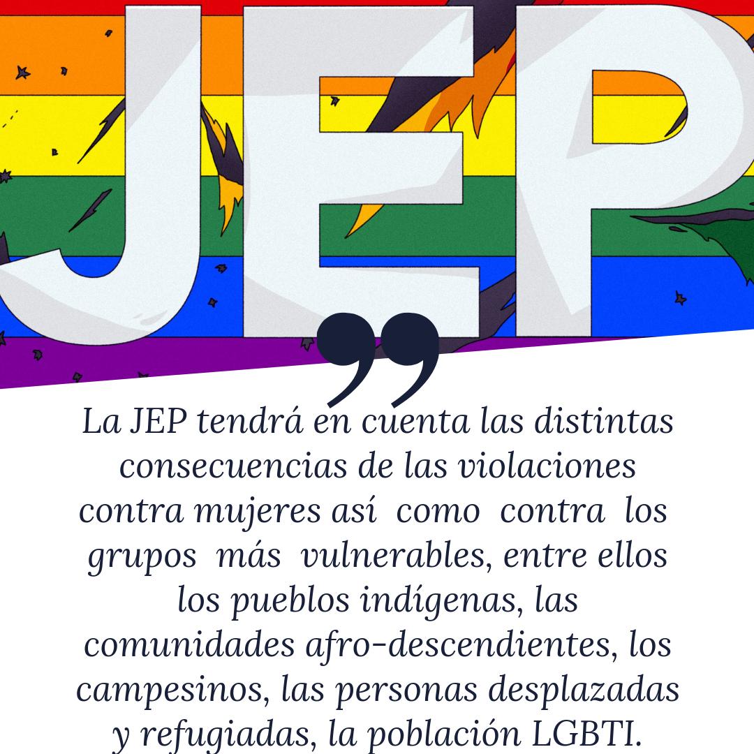 ¿Alguien ya ha hablado del enfoque diferencial que va a tener la JEP?