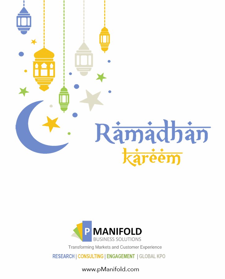 pManifold team wishes Ramadan Kareem.