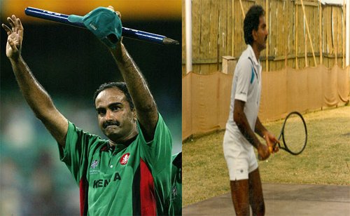Asif karim played cricket & tennis(davis cup) for kenya