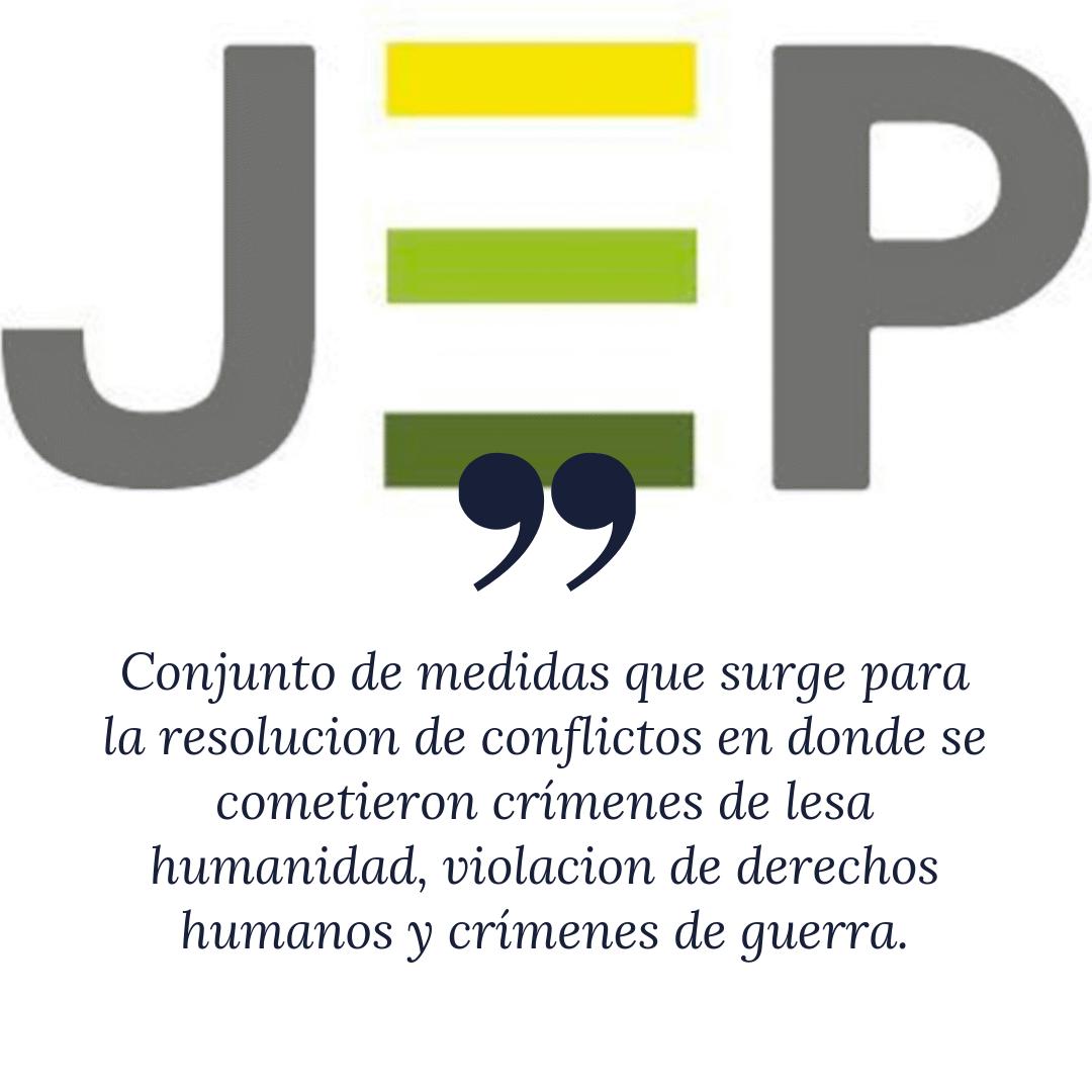 Quizás la pregunta más importante y la primera que se debe hacer. También la que la gente se tarda más en responder. ¿Qué carajos es la #JEP?