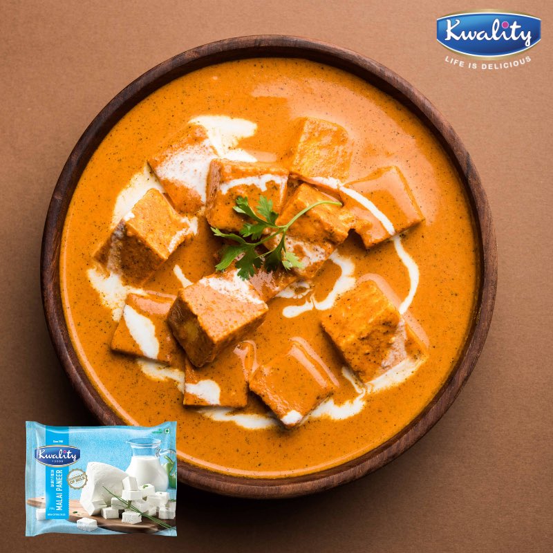 KwalityGlobal's tweet photo. Nothing melts better in your mouth than Kwality’s Malai Paneer 🤩
.
.
.
.
.
#Kwality #Lifeisdelicious #Kwalitytime #Paneer #Indiancottagecheese #Cottagecheese #Cheese #India #Indian #Malaipaneer #Paneertikka #Dish #Paneerdish #Indiancuisine https://t.co/gLCkAWCbyP