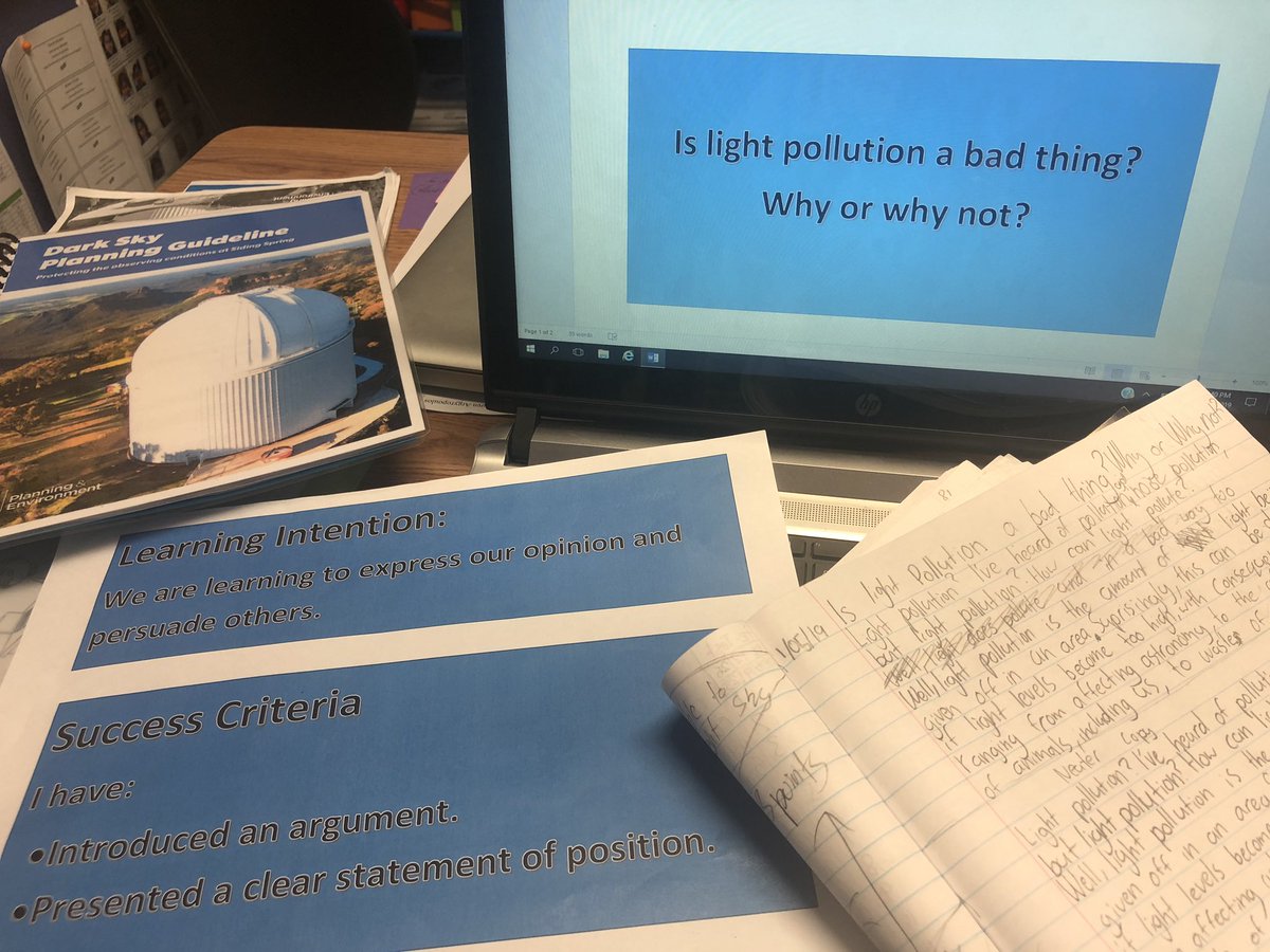 ArunaPant4's tweet image. Embracing teaching through project #PBL. Great start to our @darkskyaus project integrated with  #LISC #visiblelearning writing #VanGough #thestarrynight &amp;amp; we have  highly #engagedstudents. #kahoot #futurefocusedlearning @kelmade5 #lightpollution #GSuiteEdu #DoEscitech