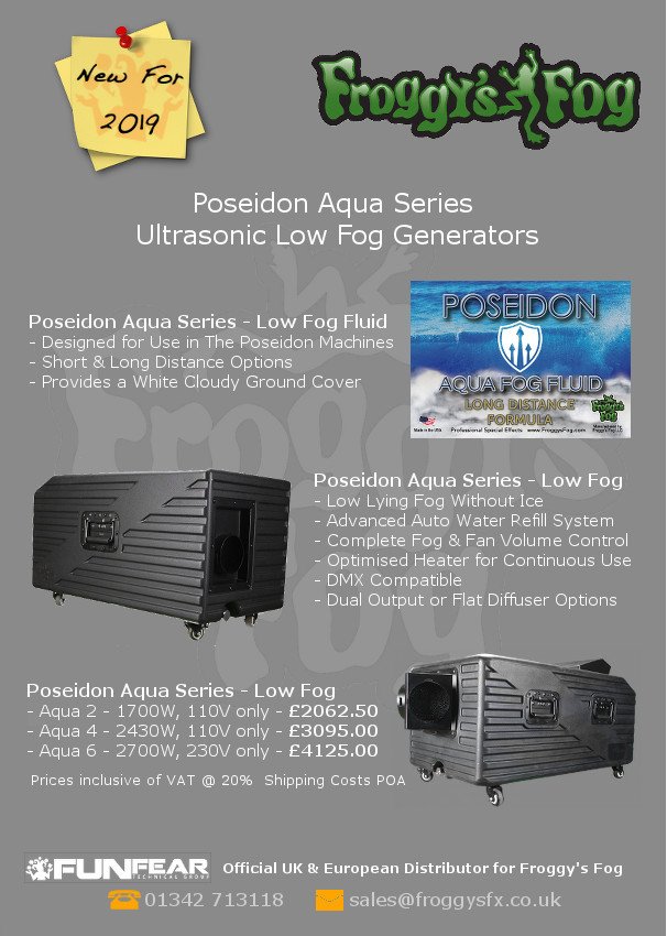 Poseidon Aqua Fog Fluid Long Distance Formula 