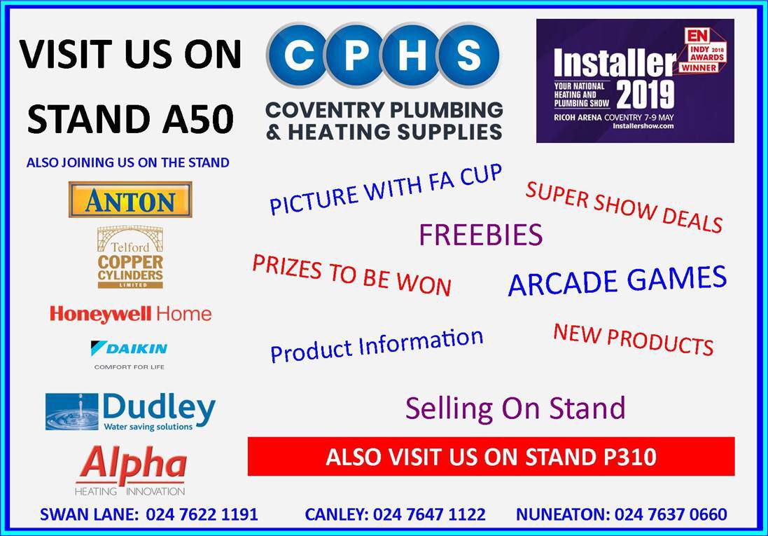 antonanalysers's tweet photo. Come & see us on Stand A50, were you will find us with Coventry Plumbing Supplies👍🏻
Check out the new #SprintPro & we will also have show deals available👍🏻 https://t.co/wH8tayJzR8