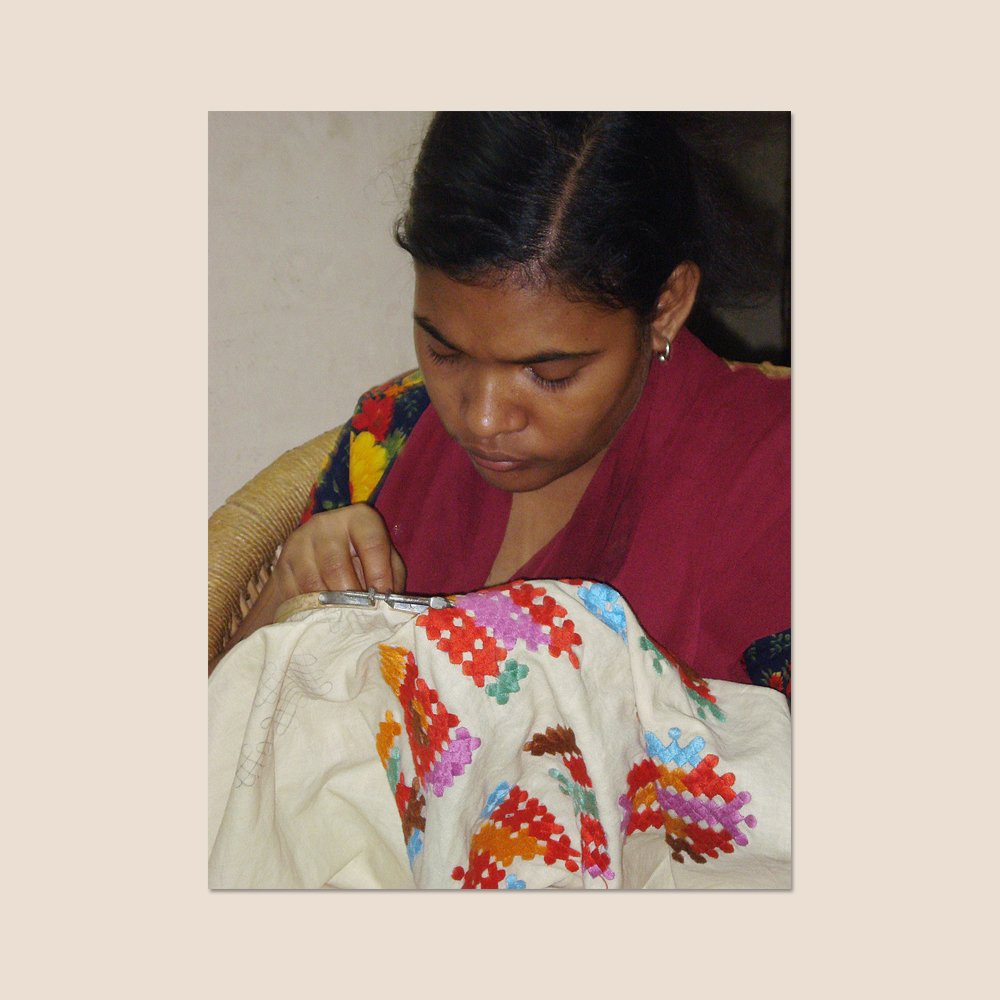 Codesign_India's tweet photo. #TBT // 2009 // Open Minds India—an #IndoDutch collaborative mission for #Design . Type Embroidery wt Anita J. #typecraft #identity https://t.co/QiazDZzybt