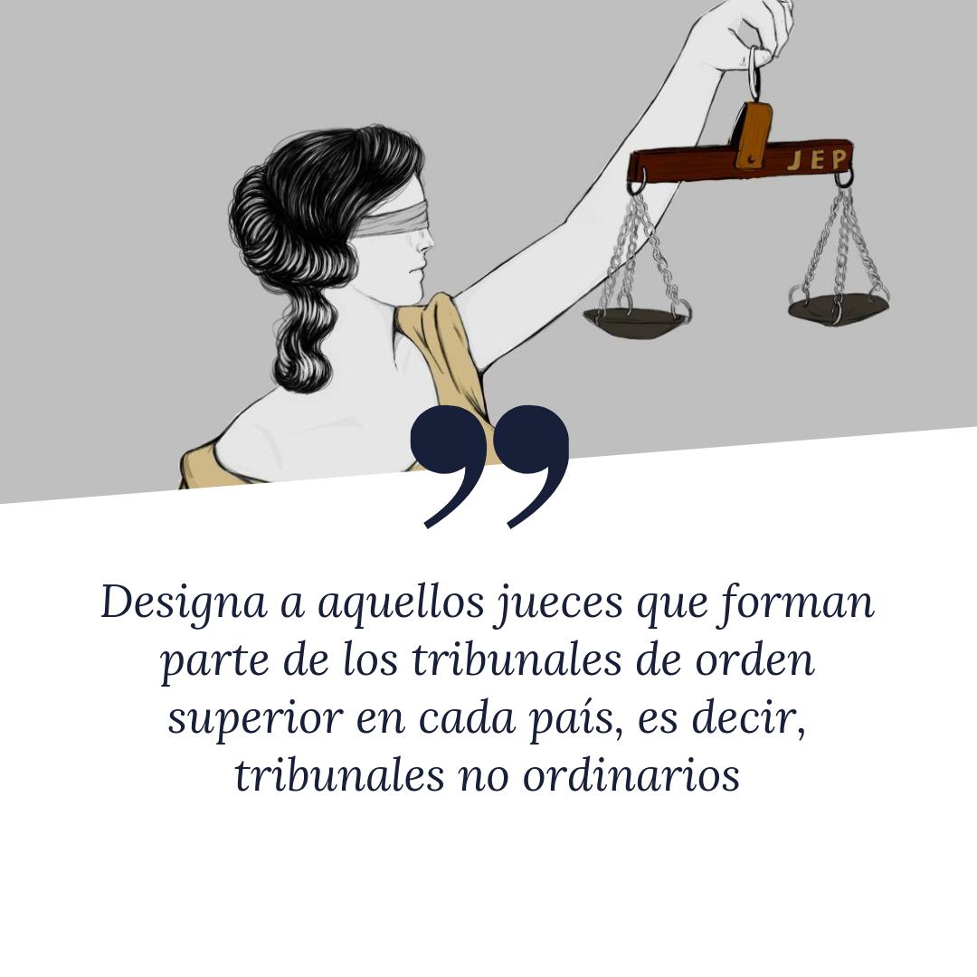 Hay 18 Magistrados en en la #JEP, pero, ¿qué significa exactamente ser un magistrado?