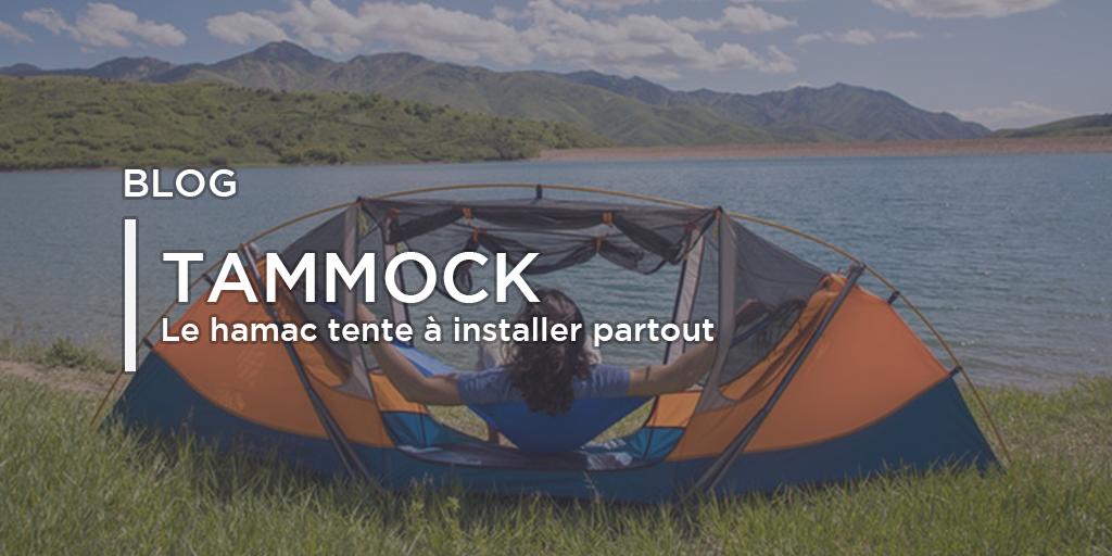 🌍 Plantez votre hamac où vous voulez avec le système tout en un Tammock 👉 bit.ly/tammock_ #innovation #design #camping #tente #hamac