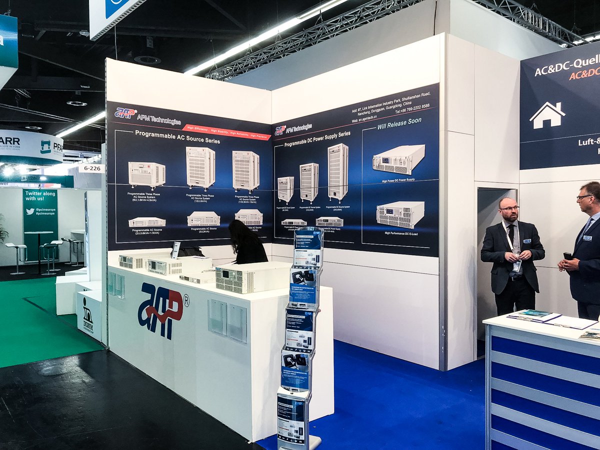 Start der PCIM 2019 in Nürnberg! Unser Team steht in den Startlöchern und freut sich auf Ihren Besuch!