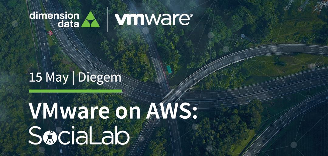 Our 'VMware on AWS SociaLab' is in one week. Bring your laptop and learn how accelerate your Hybrid Cloud with VMware Cloud on AWS. Register now: bit.ly/2VFr3lj