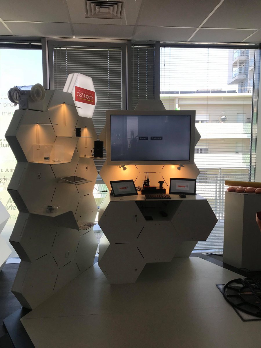 PROJECTINDUSTR1's tweet photo. Mardi dernier, nous avons assisté au CEA Tech Day - Smart Cities &amp; Silver Economy, belle matinée d'information sur les technologies innovantes développées par le CEA #innovation #CEATECH https://t.co/Qw1Xvzn75k