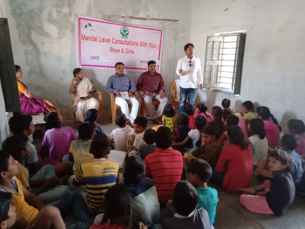 TsRights's tweet photo. Mandal level consultations with young boys &amp; girls #SDGs campaign #Adilabad district #TS alliance for child rights https://t.co/jsludkDNAj