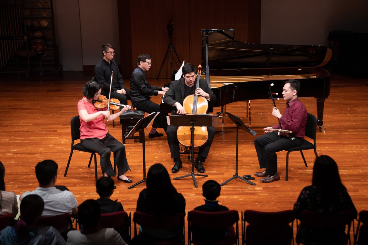 IC_HongKong's tweet image. Tonight, Thursday 23 May at 2 PM, on @RTHKhk Radio 4: second rebroadcast of #IC2019 World Premiere Concert 2 from Sunday May 5 at @HKAPA, on @rthkhk Live on 4, with artists from our partner @CurtisInstitute and the world over! Stream at the link below:
rthk.hk/radio/radio4/p…