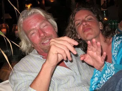 Sara Bronfman, 1st cousin to Trudeau's chief election fundraiser Stephen Bronfman, (linked to  #ParadisePapers ) with Richard Branson at a  #NXIVM retreat on his private Necker Island. https://frankreport.com/2017/11/23/the-inside-story-on-sara-bronfman-basit-igtet-and-lama-tenzin-dhonden/ https://en.wikipedia.org/wiki/Terrorism_Act_2000 https://www.thesun.co.uk/news/6117529/nxivm-held-parties-on-richard-branson-island-claims/